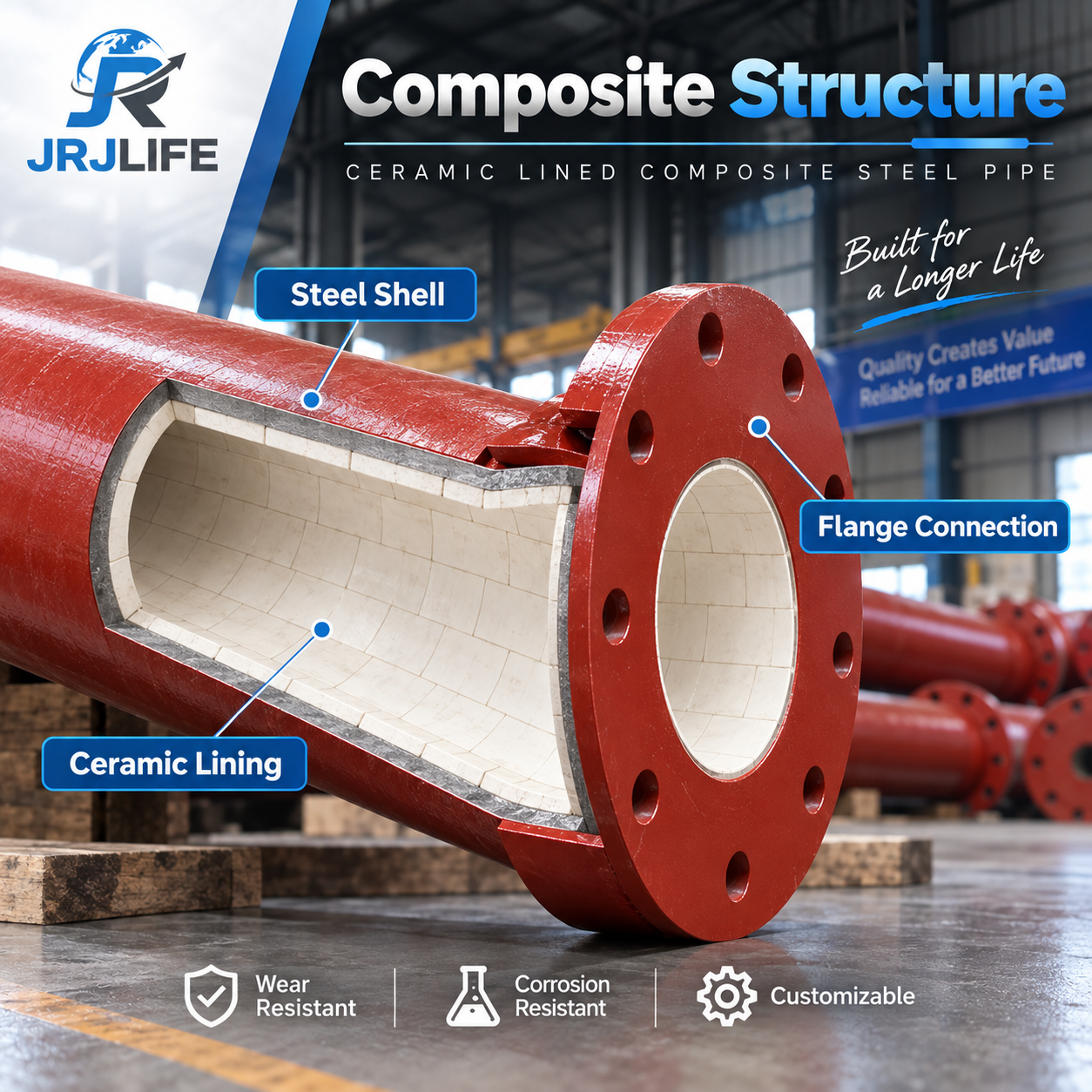 Illustrative composite structure